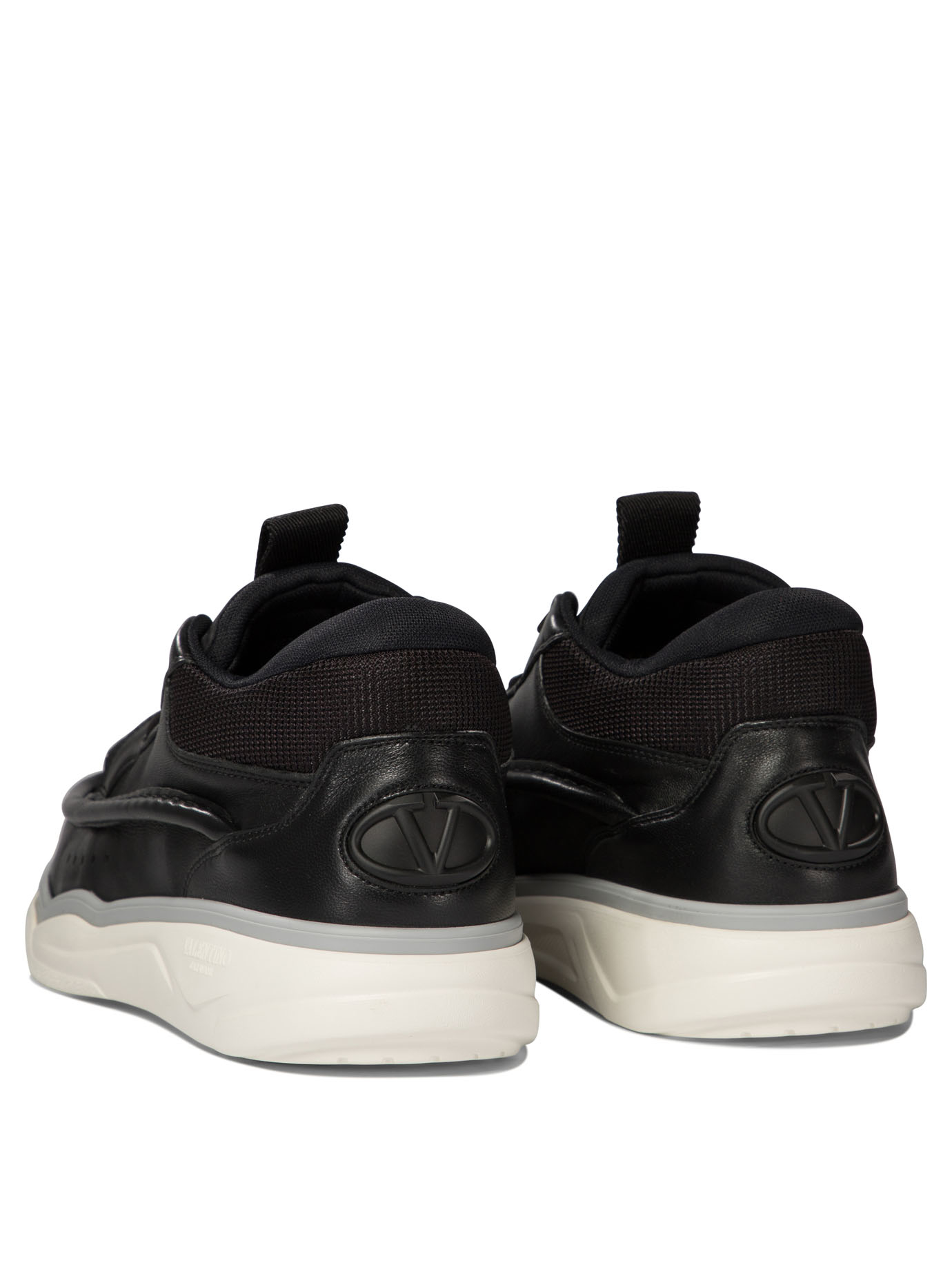 VALENTINO GARAVANI Black   Runboot sneakers